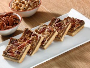 Gluten Free Pecan & Walnut Slice - available from MKG Foods, your foodservice partner in the Midlands