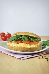 Egg mayo on wholemeal - available from MKG Foods, your foodservice partner in the Midlands