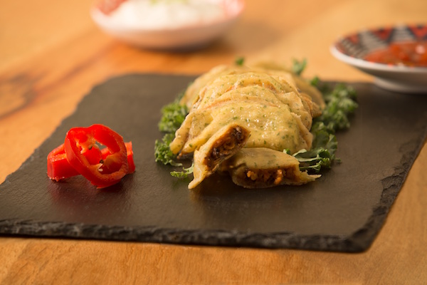 C15796 - Mexican Black Bean Empenada. Available from MKG Foods, your foodservice partner in the Midlands.