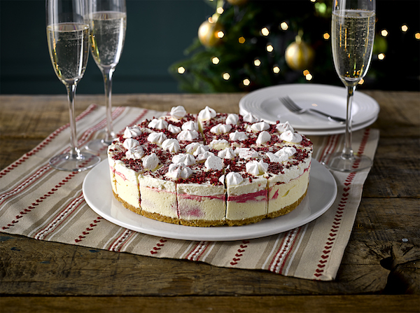 C16952 Raspberry Sparkle Mess Cheesecake. Available from MKG Foods, your foodservice partner in the Midlands.