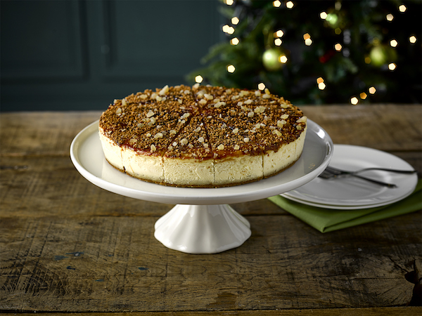 C16953 Fiery Lemon Brulee Cheesecake. Available from MKG Foods, your foodservice partner in the Midlands.