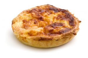C12116 - ndividual Quiche Mista - Cheese & Ham. Available from MKG Foods - your foodservice partner in the Midlands.