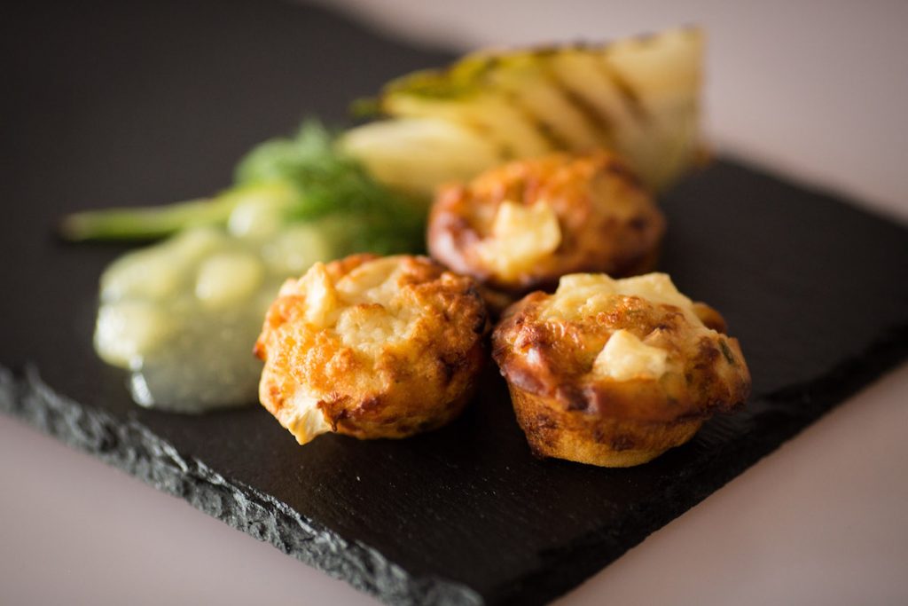Fennel, Apple & Brie Muffin. Available from MKG Foods - Your Foodservice Partner in the Midlands.