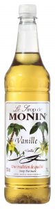 A7207 - Monin Vanilla Coffee Syrup. Available from MKG Foods - your foodservice partner in the Midlands.