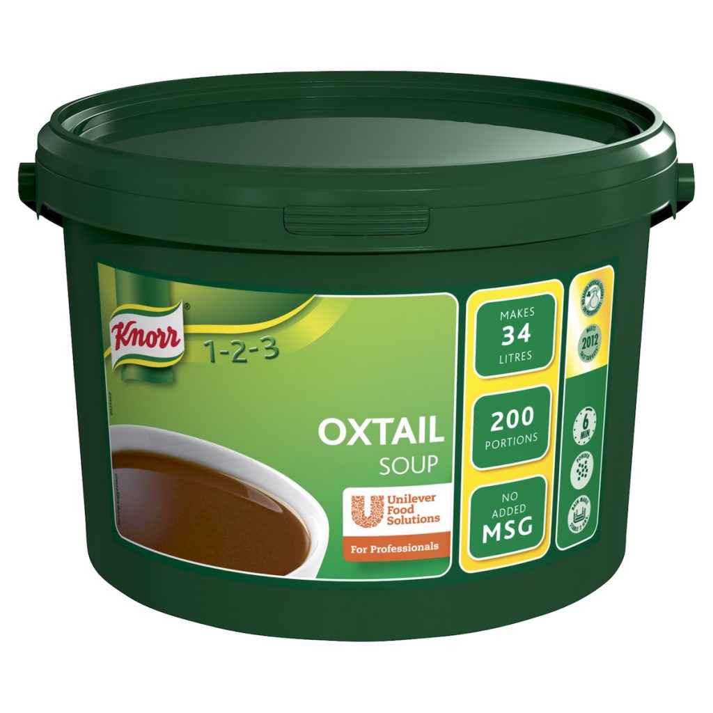 A1962 - Oxtail Soup. Available from MKG Foods, your foodservice partner in the Midlands.