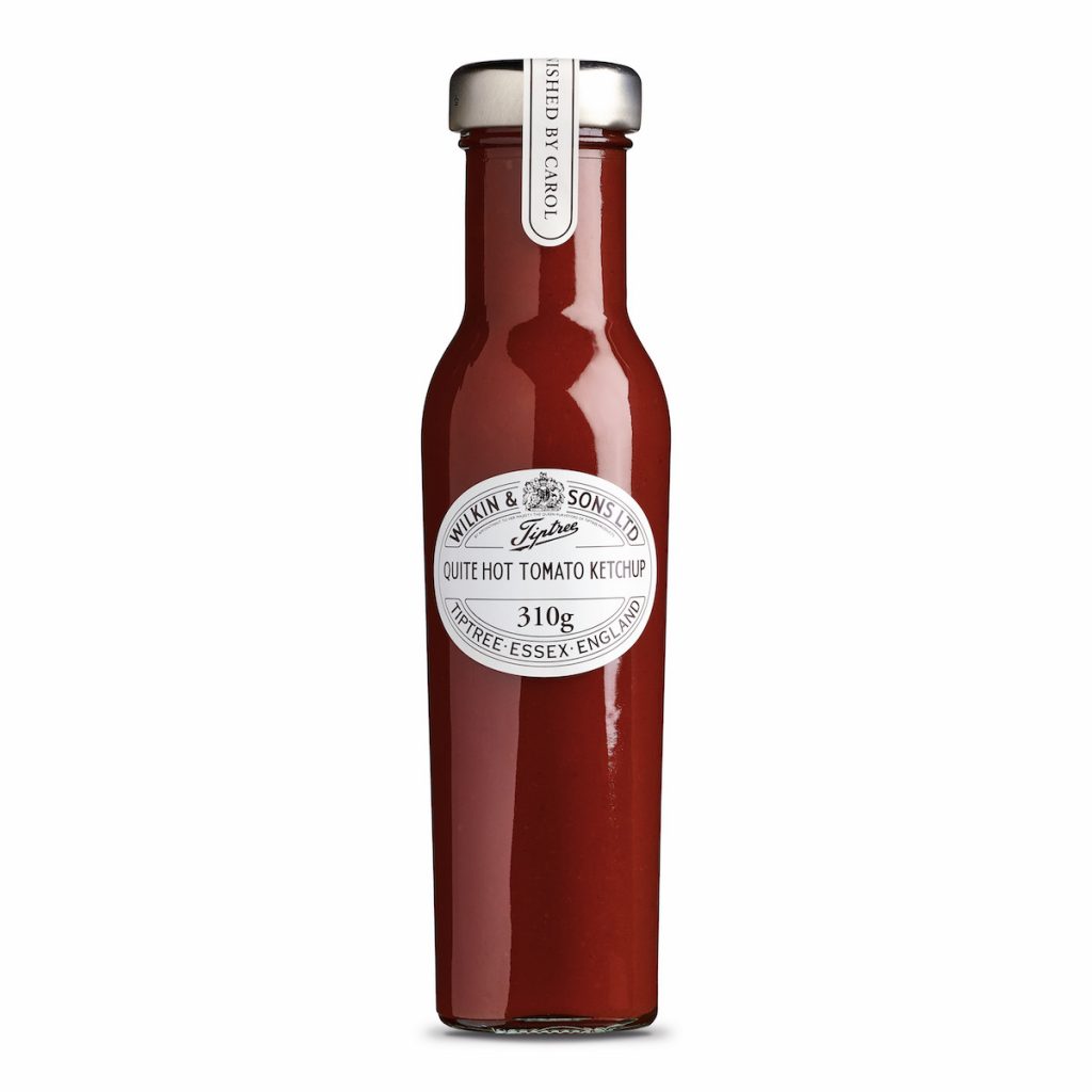 A3196 - Tiptree Quite Hot Tomato Ketchup. Available from MKG Foods, your foodservice partner in the Midlands.