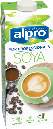 A709 Alpro soya milk. AVailable from MKG Foods, your foodservice partner in the Midlands.