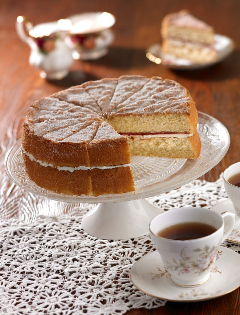C17995 Gluten Free Victoria Sponge. Available from MKG Foods, your foodservice partner in the Midlands.