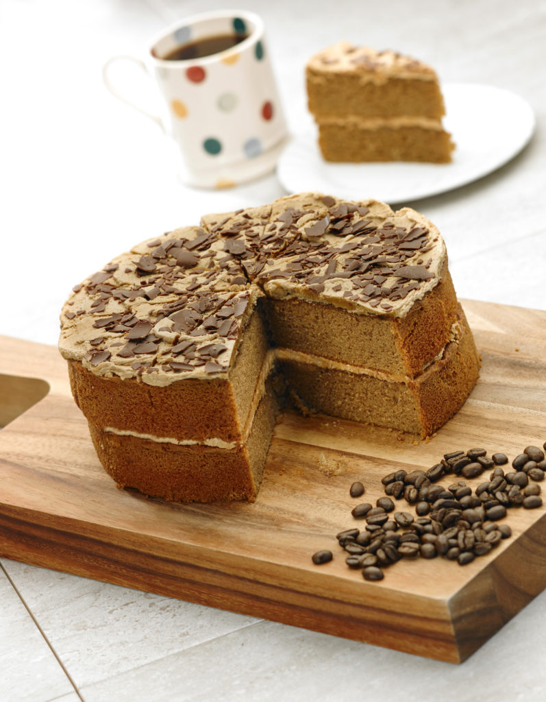C17996 Gluten Free Cappuccino Cake. Available from MKG Foods, your foodservice partner in the Midlands.