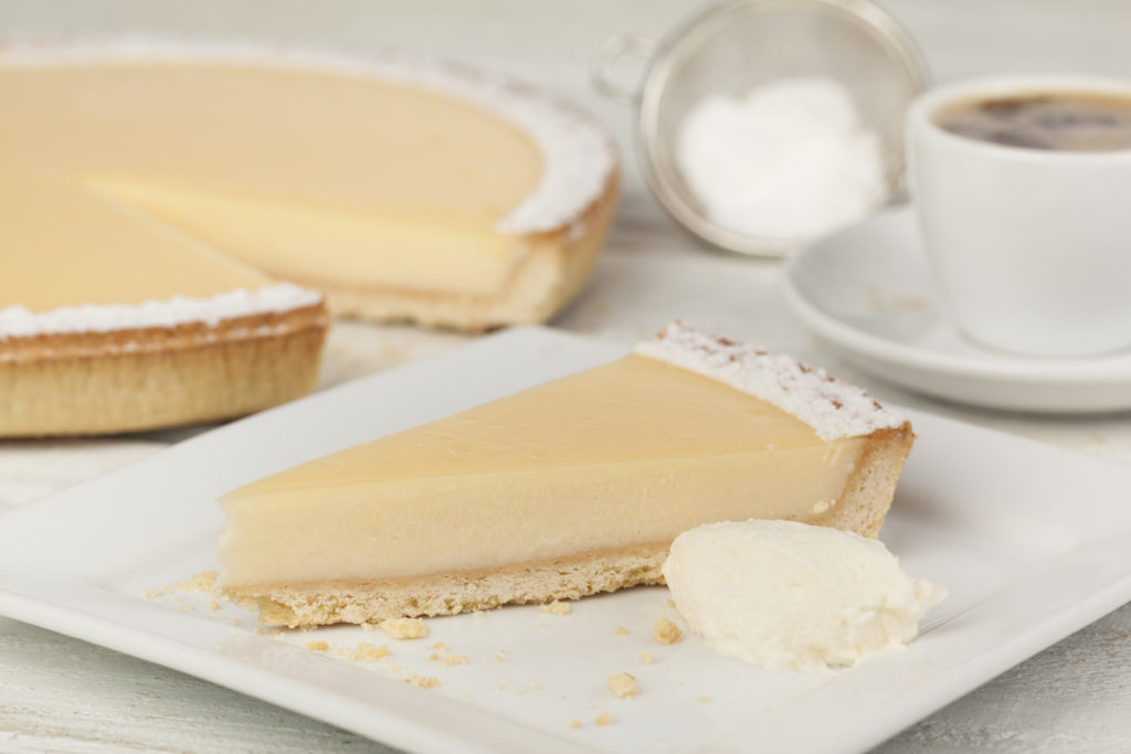 C23073 Luxury Sicilian Lemon Tart - available from MKG Foods, your foodservice partner in the Midlands.