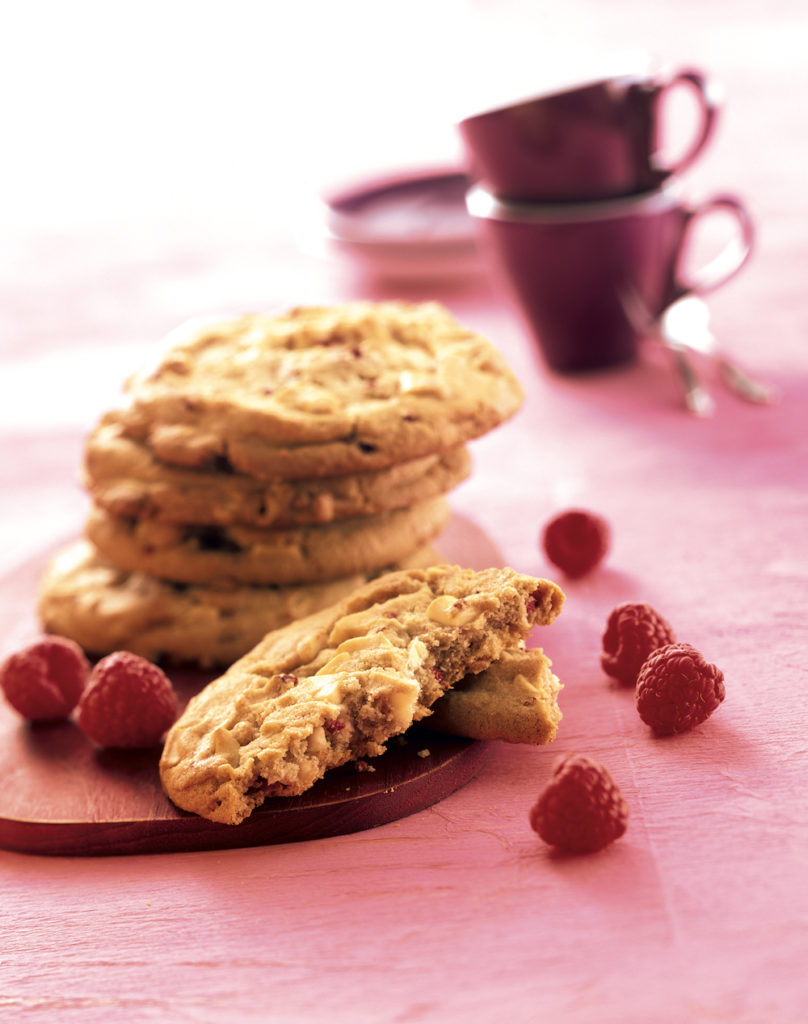 C19236 - Raspberry White Cookies. Available from MKG Foods, your foodservice partner in the Midlands.
