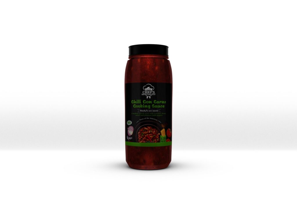 A1222 - Chilli Con Carne Sauce. Available from MKG Foods, your foodservice partner in the Midlands.