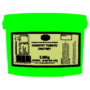 Country Tomato Chutney. Available from MKG Foods, your foodservice partner in the Midlands.