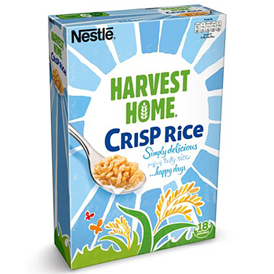 Harvest Crisp Rice Cereal. Available from MKG Foods, your foodservice partner in the Midlands.