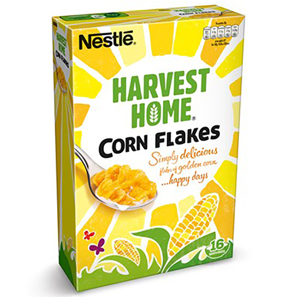Harvest Corn Flakes. Available from MKG Foods, your foodservice partner in the Midlands.