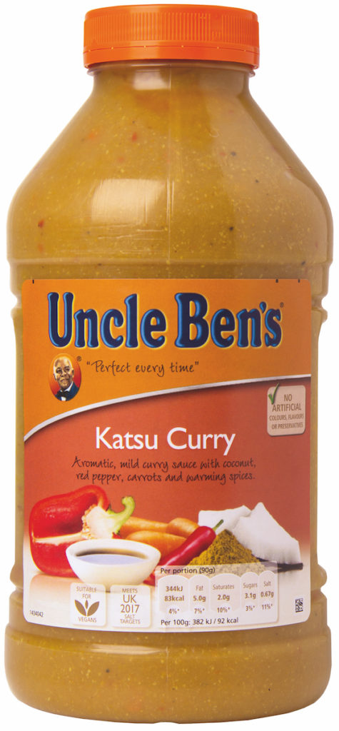 Katsu Curry. Available from MKG Foods, your foodservice partner in the Midlands.