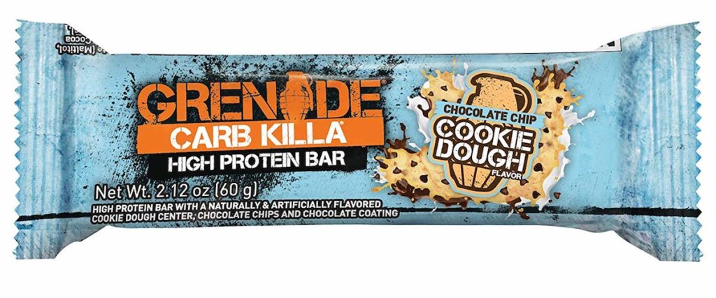 Grenade Carb Killa - Choc Chip Cookie dough. Available from MKG Foods, your foodservice partner in the Midlands.