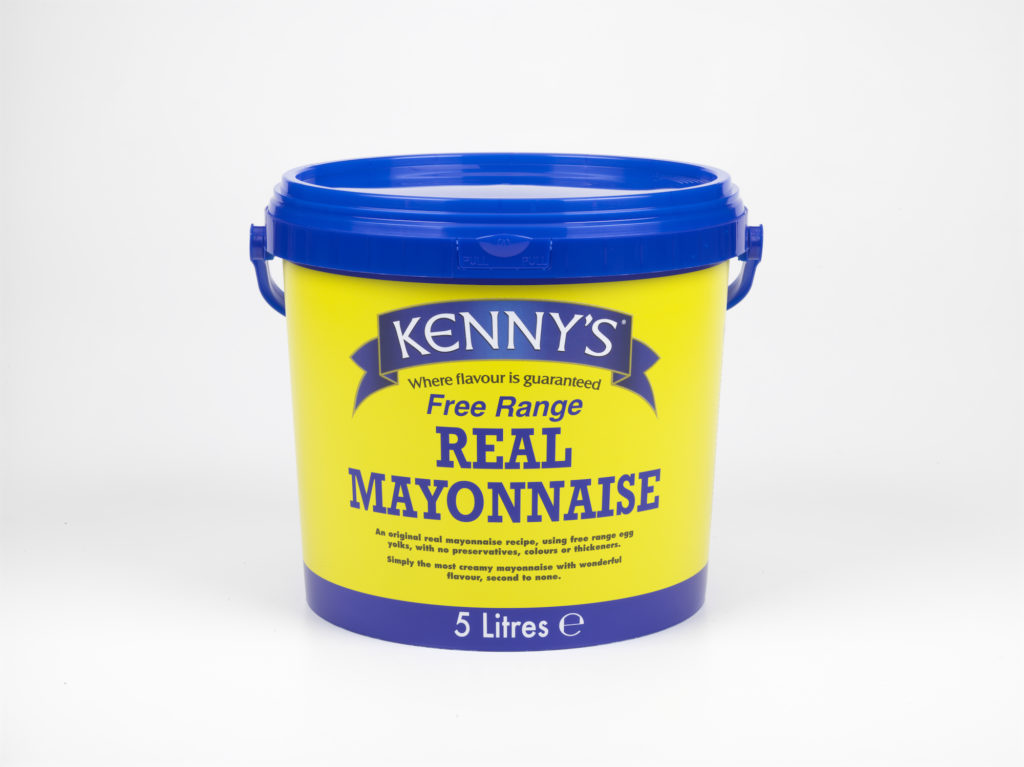 Kenny's Mayonnaise. Available from MKG Foods, your foodservice partner in the Midlands.