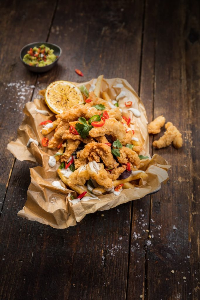 C13267 - Crunchy Shredded Chicken. Available from MKG Foods, your foodservice partner in the Midlands.