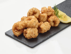 C10401 - Salt & Pepper Squid. Available from MKG Foods, your foodservice partner in the Midlands.