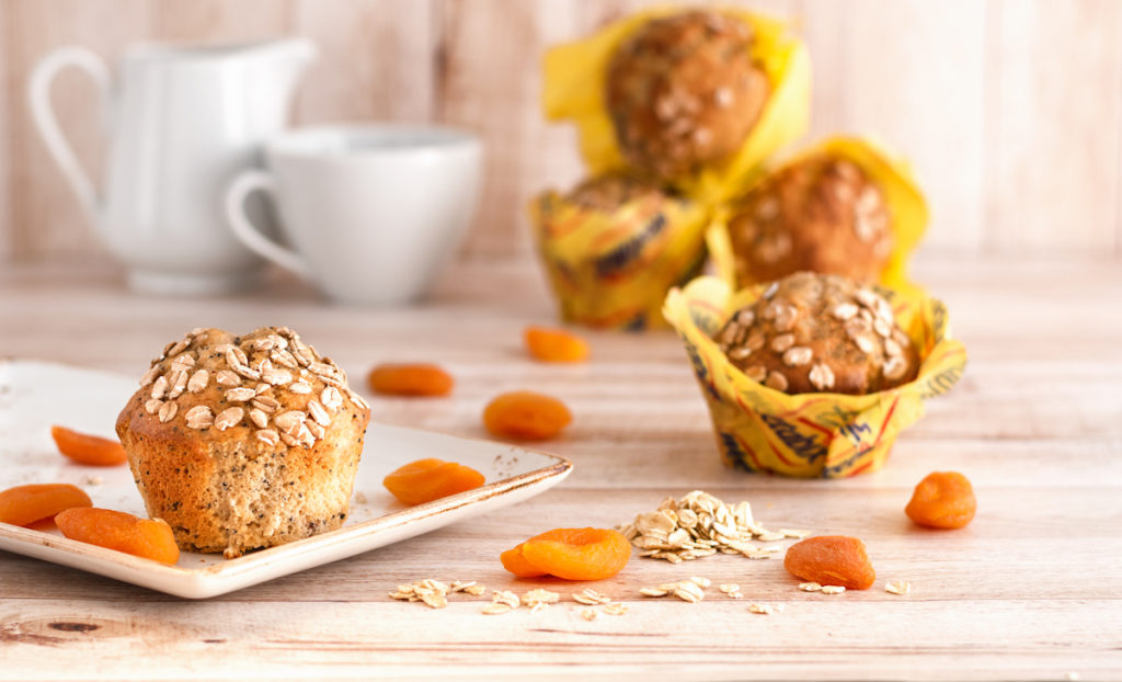 C19478 - Weetabix Apricot and Oat Muffin Closed. Available from MKG Foods, your foodservice partner in the Midlands.