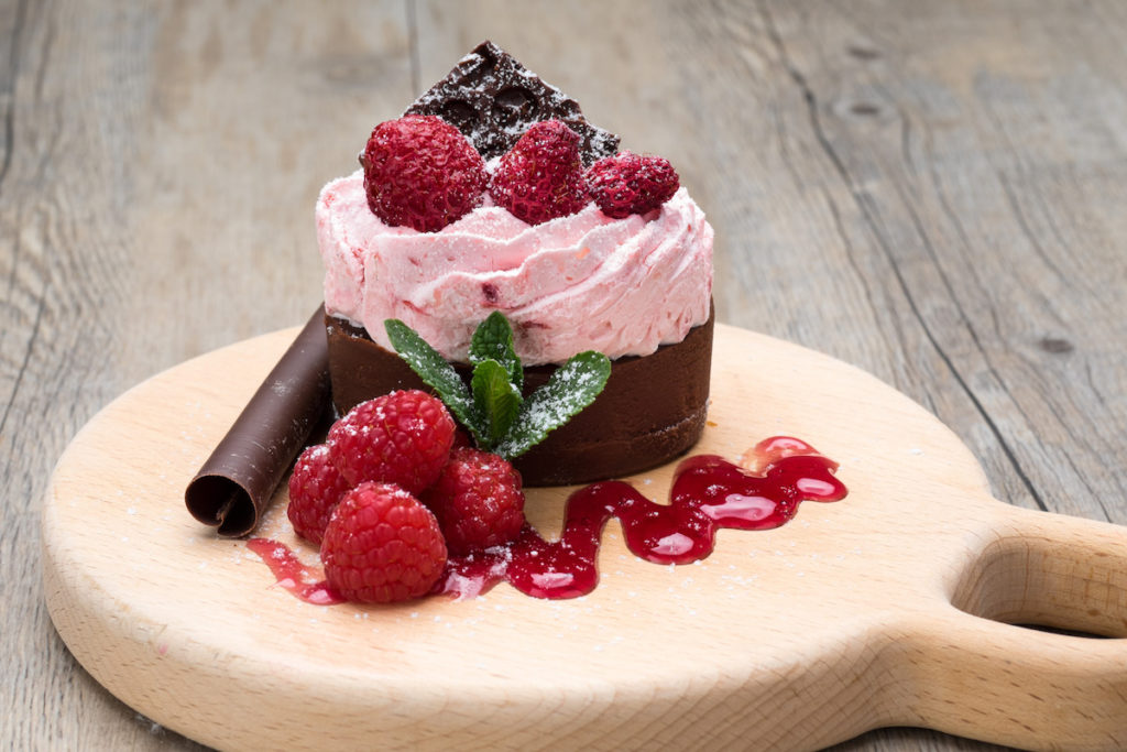 C24203 - Chocolate & Raspberry Truffle. Available from MKG Foods, your foodservice partner in the Midlands.