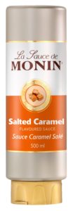 A7234 - Monin Salted Caramel Sauce. Available from MKG Foods, your foodservice partner in the Midlands.