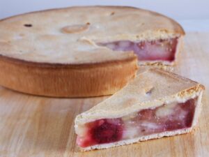 Vegan Apple & Blackberry Pie