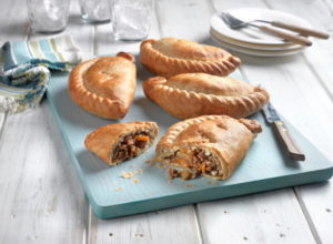C13186 Vegan Cornish Pasty. Available from MKG Foods, your foodservice partner in the Midlands.