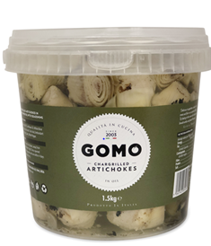 A1086 - Gomo Artichoke. Available from MKG Foods, your foodservice partner in the Midlands.