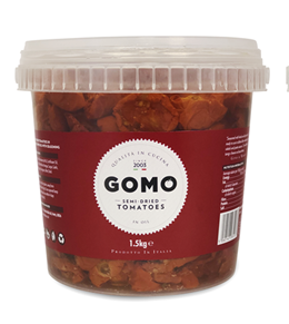 A1088 - Gomo Semi-Dried Tomato. Available from MKG Foods, your foodservice partner in the Midlands.