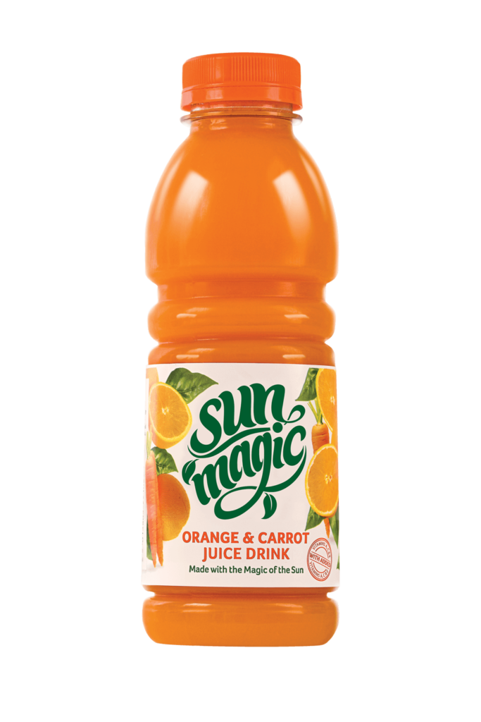 A4724 - Sun-Magic 500ml Orange and carrot juice
