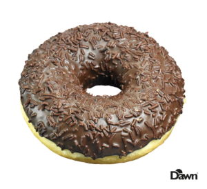 C21003 - Triple Chocolate Donut. Available from MKG Foods, your foodservice partner in the Midlands.