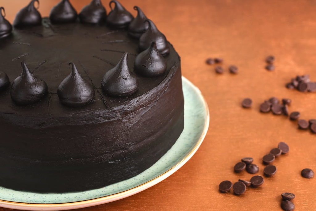 Black Magic Chocolate Cake. Available from MKG Foods, your foodservice partner in the Midlands.