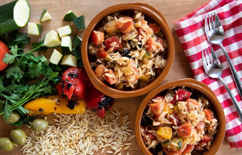 C18426 - Orzo with Mediterranean Vegetables