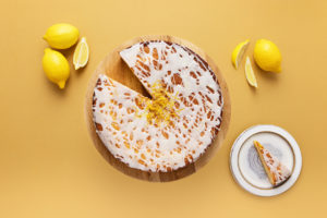 C28009 - Lemon Brownie Cake