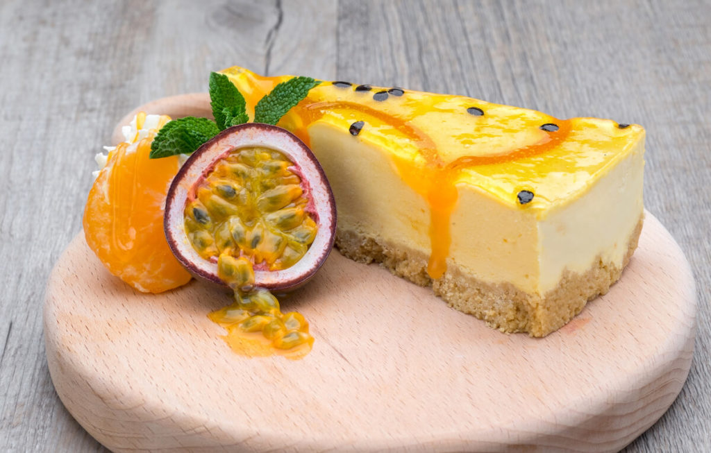 C24208 - GF Orange & Passionfruit Cheesecake