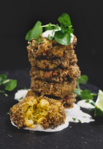 Gluten Free spicy Sweetcorn Fritter