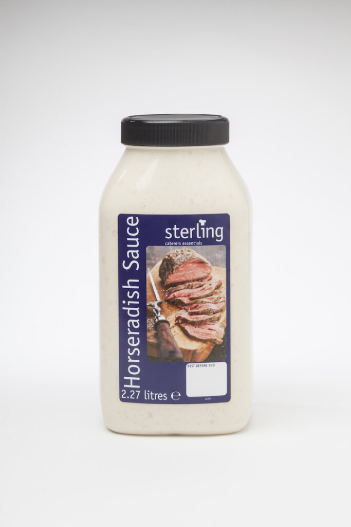 A1681A - Sterling Horseradish Sauce x 2.27ltr