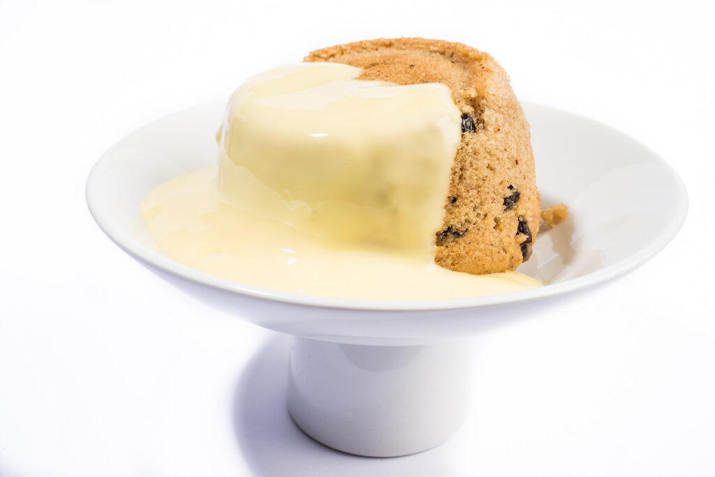 Spotted Dick Sponge Pudding
