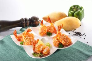 C10281 - CHILLI MANGO PRAWNS 22-27g 500g