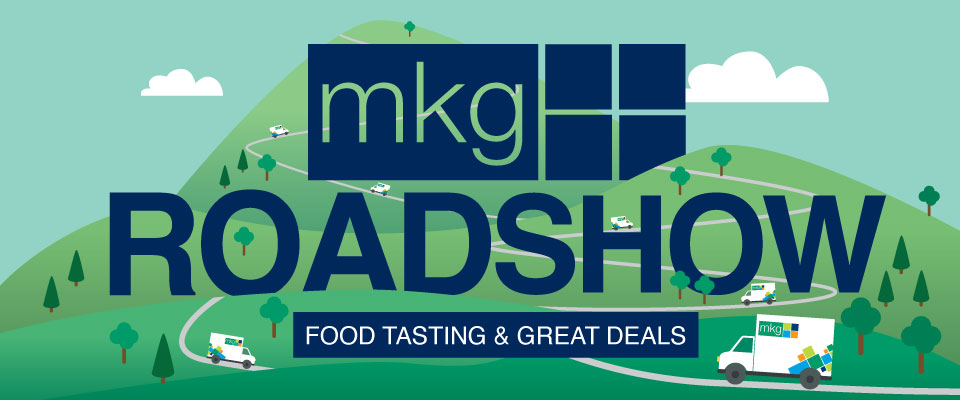 MKG Coastal Roadshow food tasting event