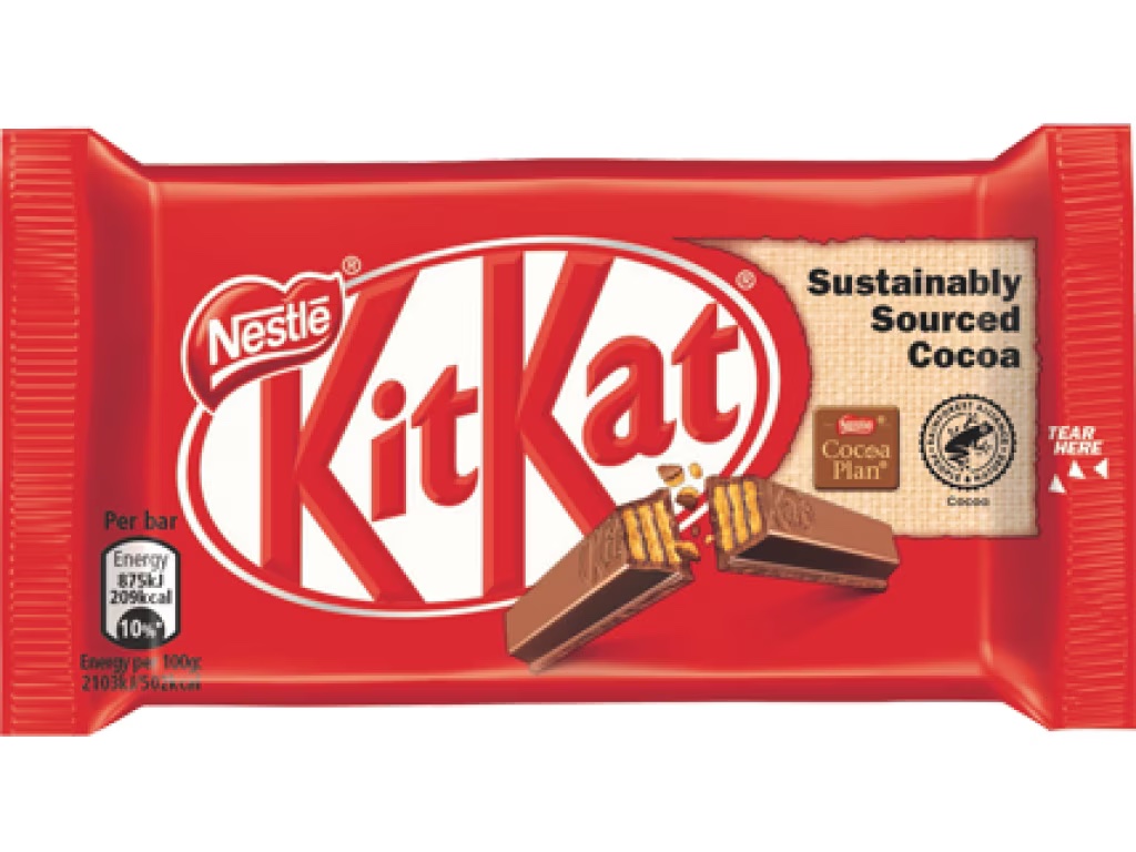 A3462 - KitKat milk chocolate. From MKG Foods, your foodservice partner in the Midlands.