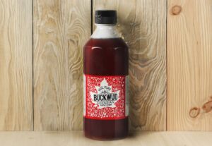 A7142 - Buckwud Maple Syrup - 620g - available from MKG Foods, your foodservice partner in the Midlands.