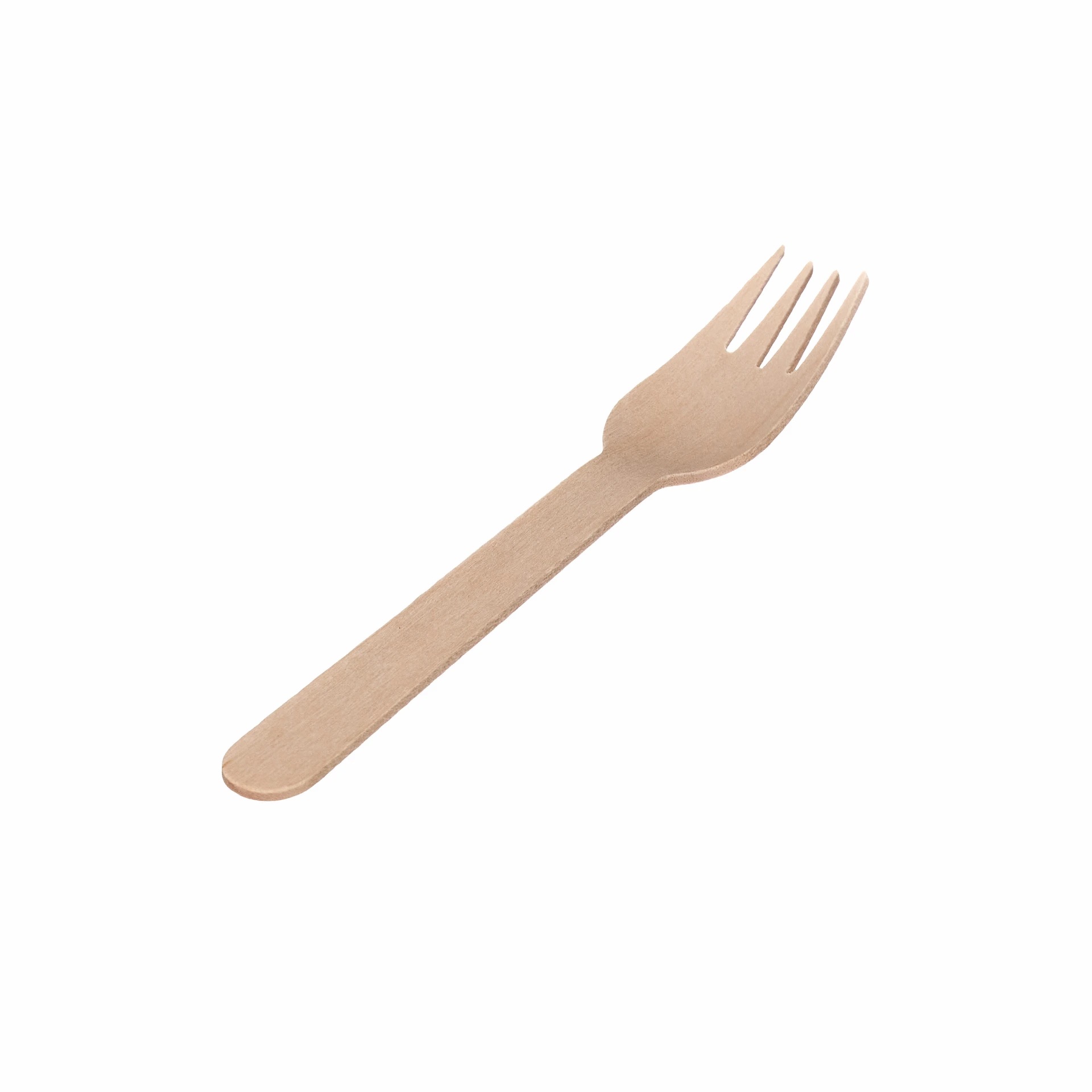 H4007 - Wooden Birchwood Fork