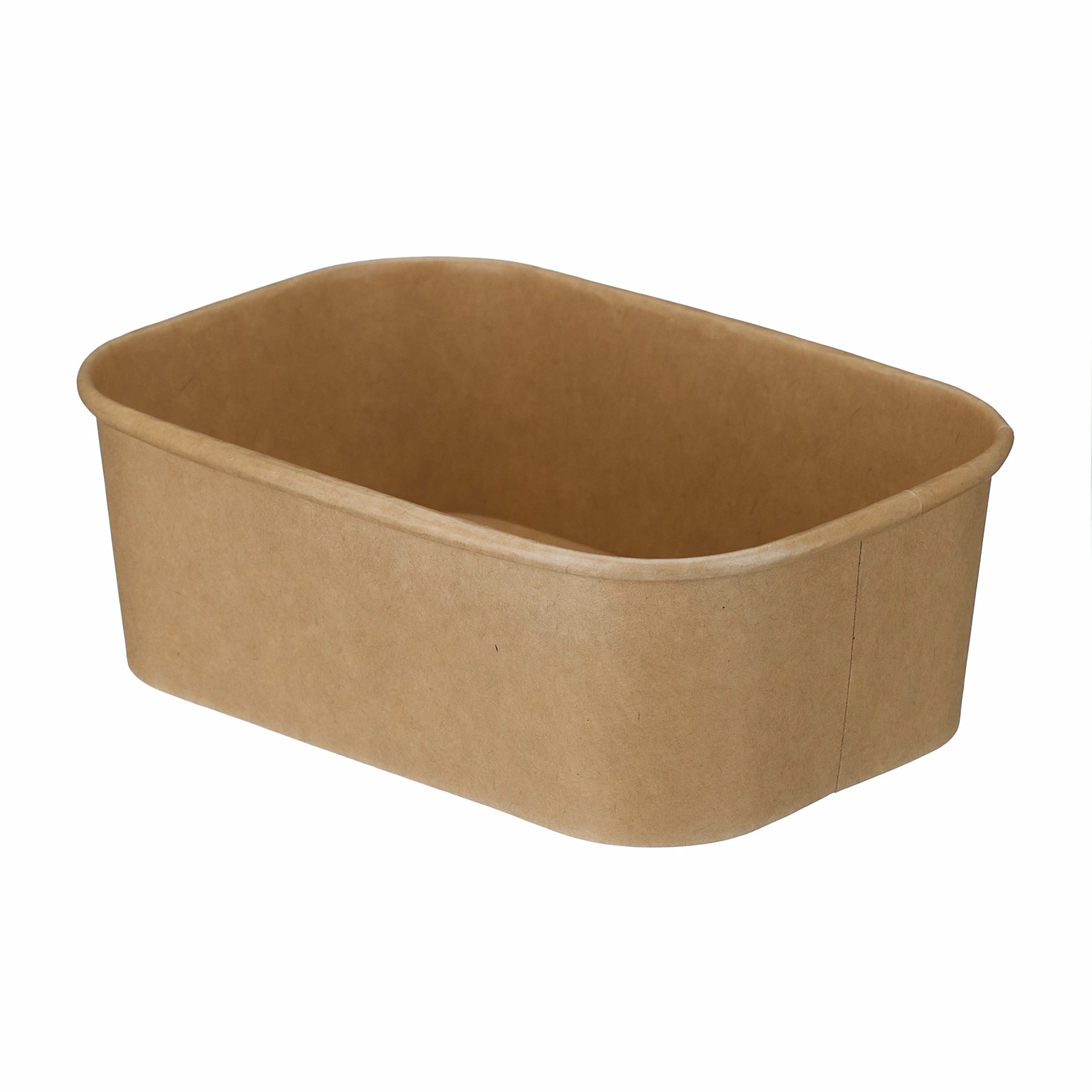 H5133 - Rectangular Kraft Bowl 750ml