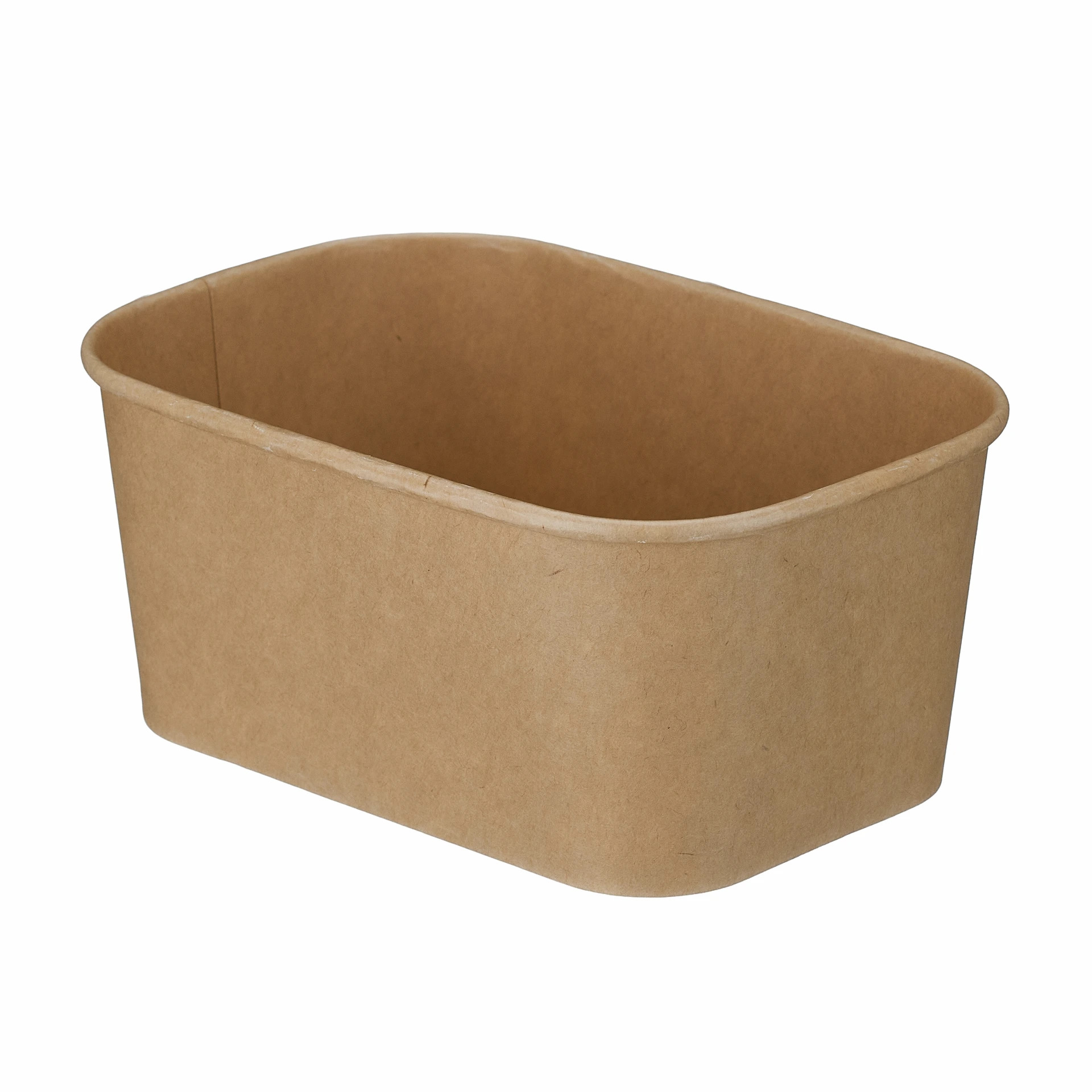 H5134 - Rectangular Kraft Bowl 1000ml