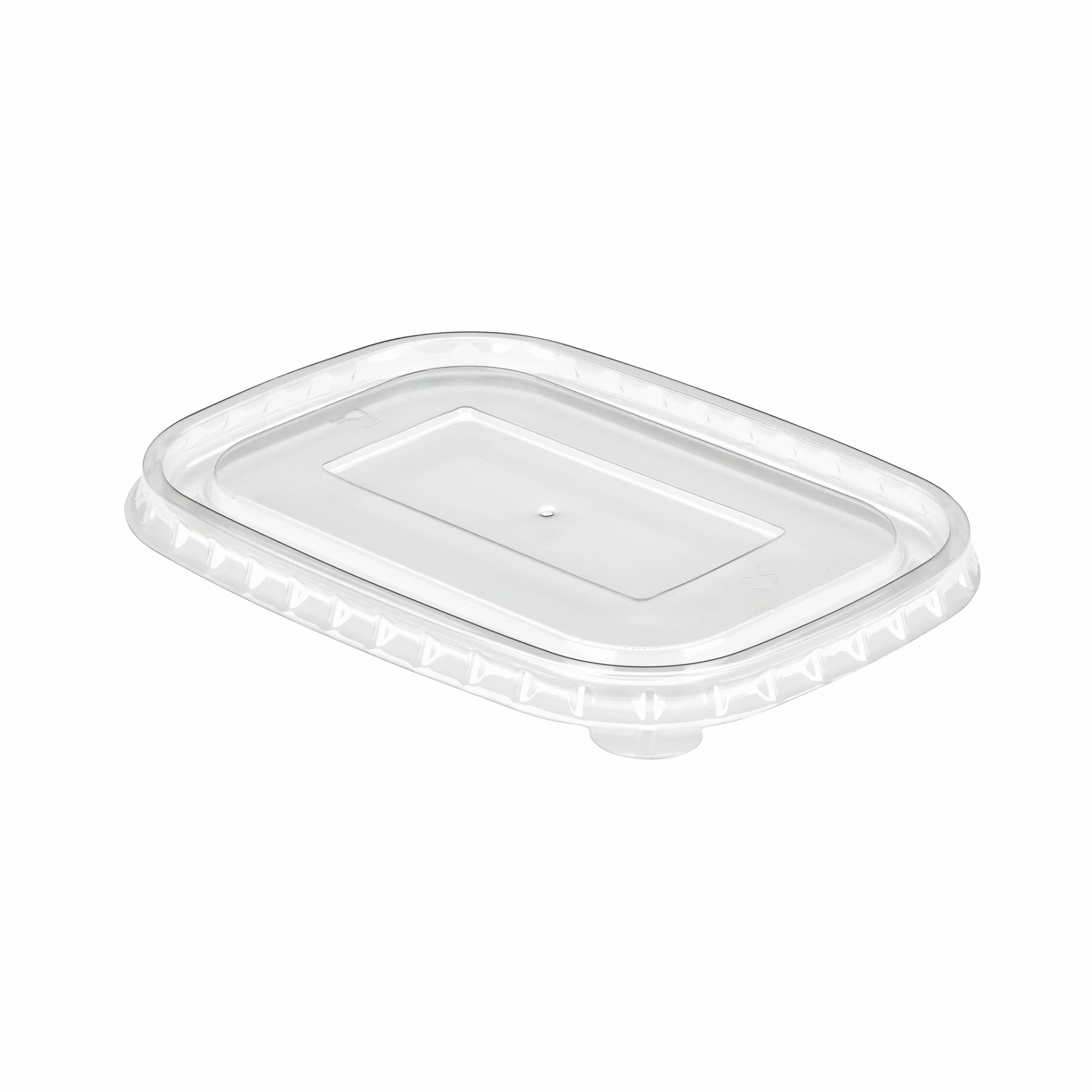H5135 - Clear PET Rectangular Bowl Lid 750/1000ml