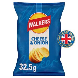 Walkers Cheese & Onion Crisps 32.5g