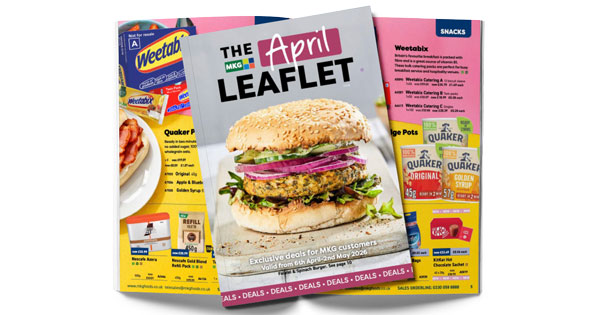 MKG April 2026 leaflet mockup